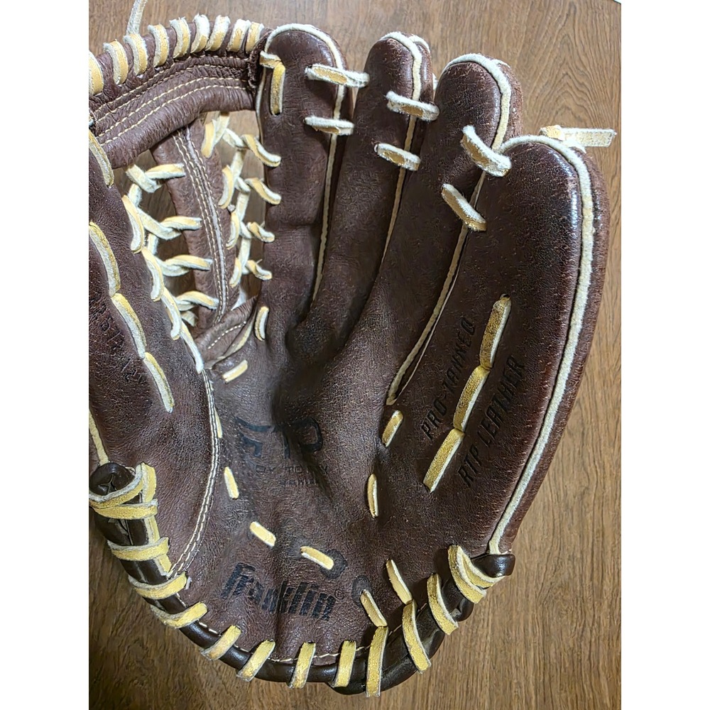 Franklin RTP Pro Series Brown Leather Baseball Glove Right Hand Throw 22572S4